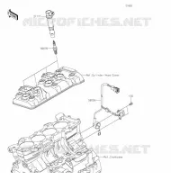 SYSTEME D&acute;ALLUMAGE pour Kawasaki NINJA ZX-6R