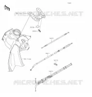 CABLES pour Kawasaki NINJA ZX-6R