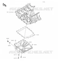 CARTER INFERIEUR pour Kawasaki NINJA ZX-6R
