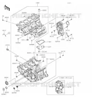 CARTER MOTEUR(S) pour Kawasaki NINJA ZX-6R