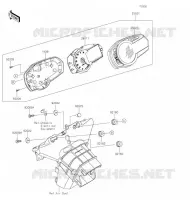 COMPTEURS pour Kawasaki NINJA ZX-6R