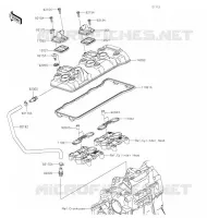 COUVRE CULASSE pour Kawasaki NINJA ZX-6R