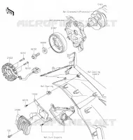 G&Eacute;N&Eacute;RATEUR pour Kawasaki NINJA ZX-6R