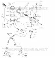 MAITRE CYLINDRE AV pour Kawasaki NINJA ZX-6R