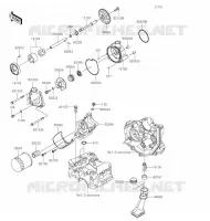 POMPE A HUILE/FILTRE &Agrave; HUILE pour Kawasaki NINJA ZX-6R