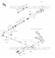 SELECTEUR pour Kawasaki NINJA ZX-6R