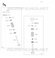 SOUPAPE pour Kawasaki NINJA ZX-6R