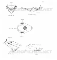 STICKER pour Kawasaki NINJA ZX-6R