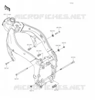 SUPPORT MOTEUR pour Kawasaki NINJA ZX-6R