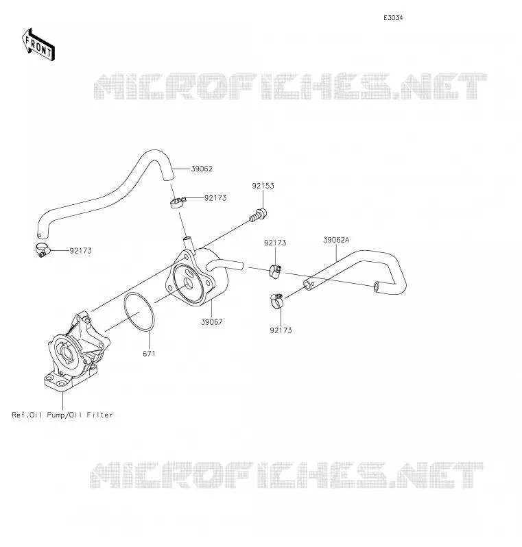 RADIATEUR D'HUILE Kawasaki MOTOS 600 2020 NINJA ZX-6R  ZX636HLF