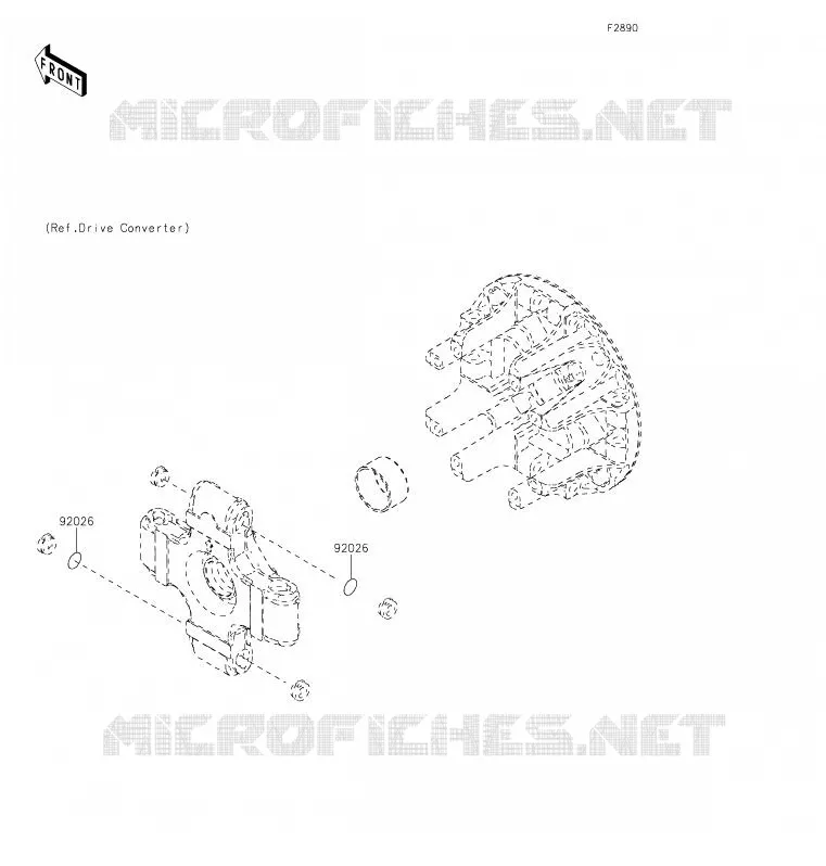 PIECE EN OPTION Kawasaki SSV 1000 2020 MULE PRO-DX  KAF1000ELF