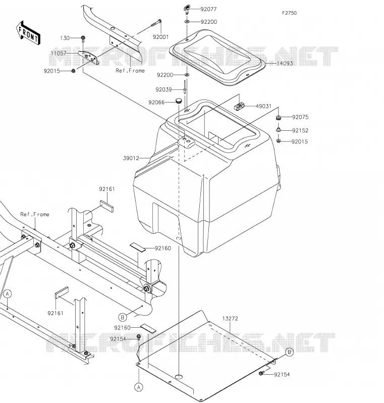AUTRE Kawasaki SSV 820 2020 MULE PRO-FX  KAF820FLF