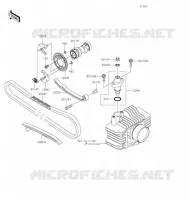 ARBRE A CAME/TENDEUR pour Kawasaki KLX110L
