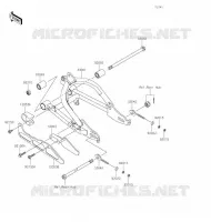 BRAS OSCILLANT pour Kawasaki KLX110L