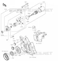 D&Eacute;MARREUR pour Kawasaki KLX110L