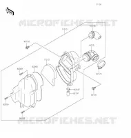 FILTRE A AIR pour Kawasaki KLX110L