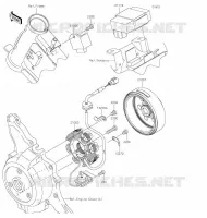 G&Eacute;N&Eacute;RATEUR pour Kawasaki KLX110L