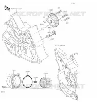 POMPE A HUILE pour Kawasaki KLX110L