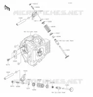 SOUPAPE pour Kawasaki KLX110L