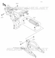SUSPENSION/AMORTISSEUR pour Kawasaki KLX110L