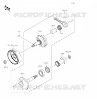VILEBREQUIN pour Kawasaki KLX110L