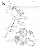ARBRE DE DIRECTION pour Kawasaki BRUTE FORCE 750 4X4I
