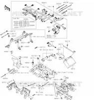 CHASSIS EQUIPMENT ELECTRIQUE pour Kawasaki BRUTE FORCE 750 4X4I