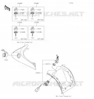 CONTACTEUR pour Kawasaki BRUTE FORCE 750 4X4I
