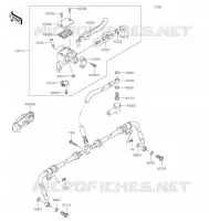 MAITRE CYLINDRE AV pour Kawasaki BRUTE FORCE 750 4X4I