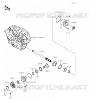 PIGNON CONIQUE AVANT pour Kawasaki BRUTE FORCE 750 4X4I