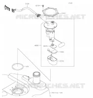 POMPE A ESSENCE pour Kawasaki BRUTE FORCE 750 4X4I