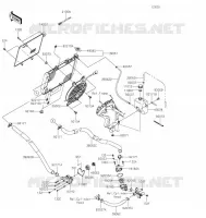RADIATEUR pour Kawasaki BRUTE FORCE 750 4X4I