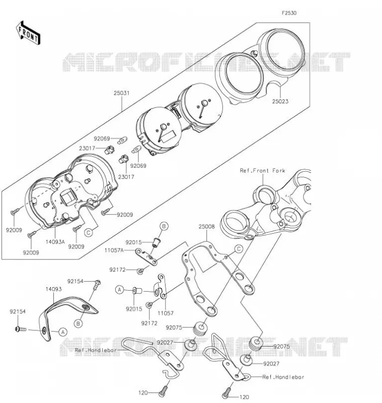 COMPTEURS Kawasaki MOTOS 800 2021 W800  EJ800EMFNN