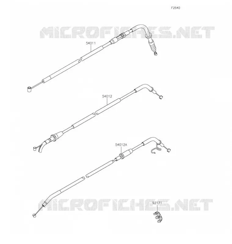 Cables Kawasaki MOTOS 650 2021 VULCAN S  EN650DMFAN