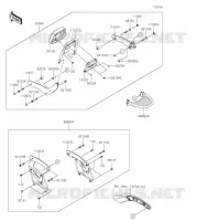 ACCESSOIRE(Passenger Backrest) pour Kawasaki VULCAN S
