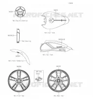 AUTOCOLLANT(GRAYSTONE) pour Kawasaki VULCAN S
