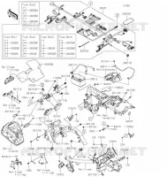 CHASSIS EQUIPMENT ELECTRIQUE pour Kawasaki VULCAN S