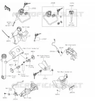 CONTACTEUR pour Kawasaki VULCAN S