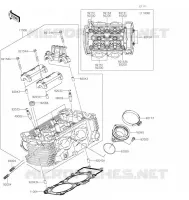 CULASSE pour Kawasaki VULCAN S