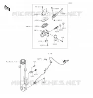 MAITRE CYLINDRE AV pour Kawasaki VULCAN S