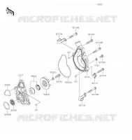 POMPE &Agrave; EAU pour Kawasaki VULCAN S