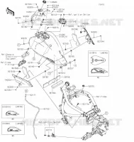RESERVOIR CARBURANT pour Kawasaki VULCAN S