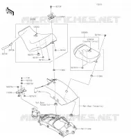 SELLE pour Kawasaki VULCAN S