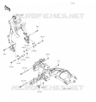 SUPPORT MOTEUR pour Kawasaki VULCAN S