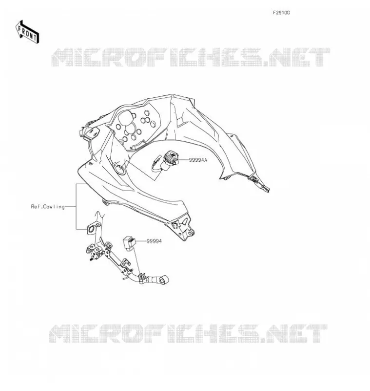 ACCESSOIRE(DC OUTPUT ETC.) Kawasaki MOTOS 400 2020 NINJA 400  EX400GLF