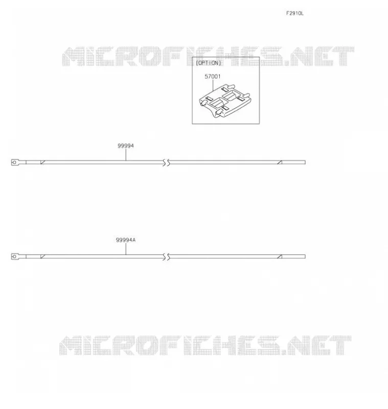 ACCESSOIRE(DECALS) Kawasaki MOTOS 650 2021 NINJA 650  EX650MMFAL