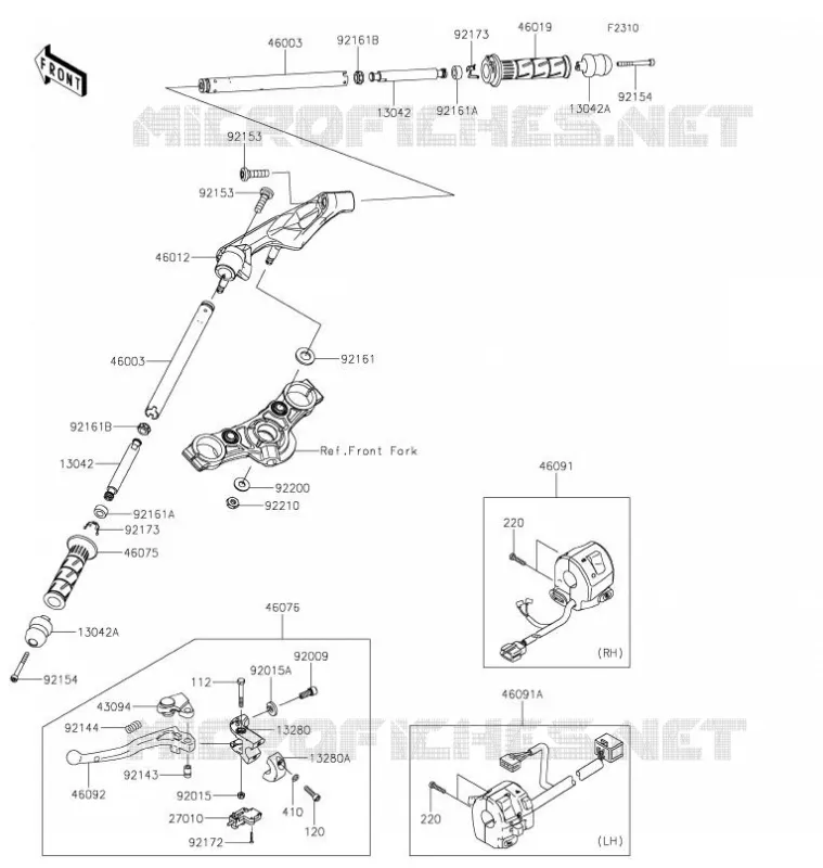 GUIDON Kawasaki MOTOS 650 2021 NINJA 650  EX650MMFNL
