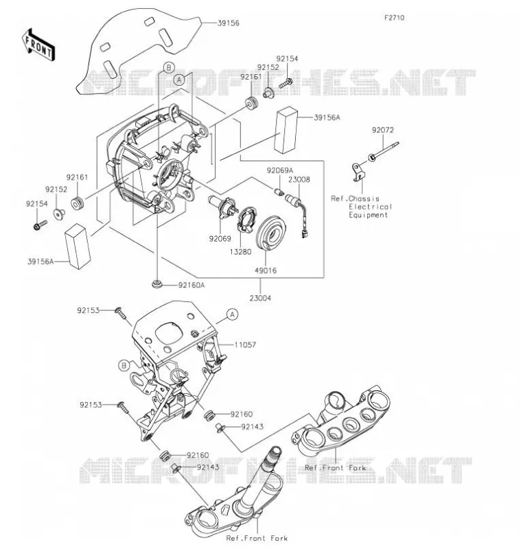 OPTIQUE(S) Kawasaki TOUT-TERRAIN 230 2021 KLX230  KLX230AMFNN