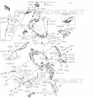RESERVOIR CARBURANT pour Kawasaki Z900
