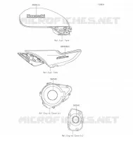 AUTOCOLLANT(GREEN) pour Kawasaki Z900RS
